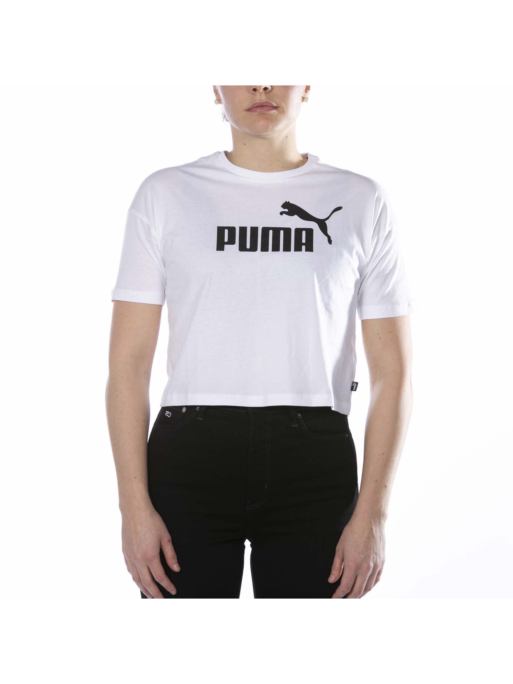 Puma - Camiseta Puma Ess Branca