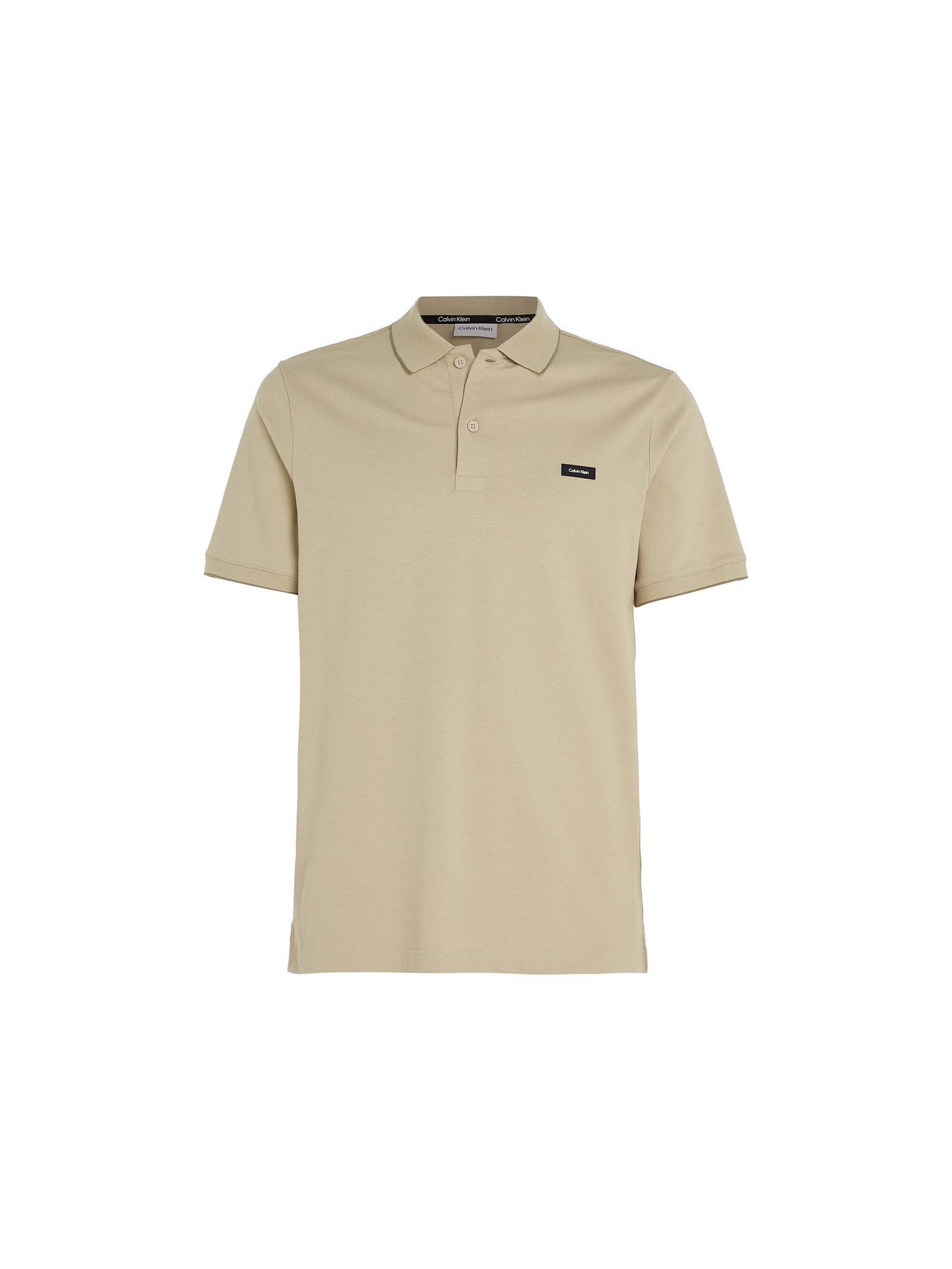 Calvin Klein - Camisa Polo Calvin Klein Stretch Pique Tippin