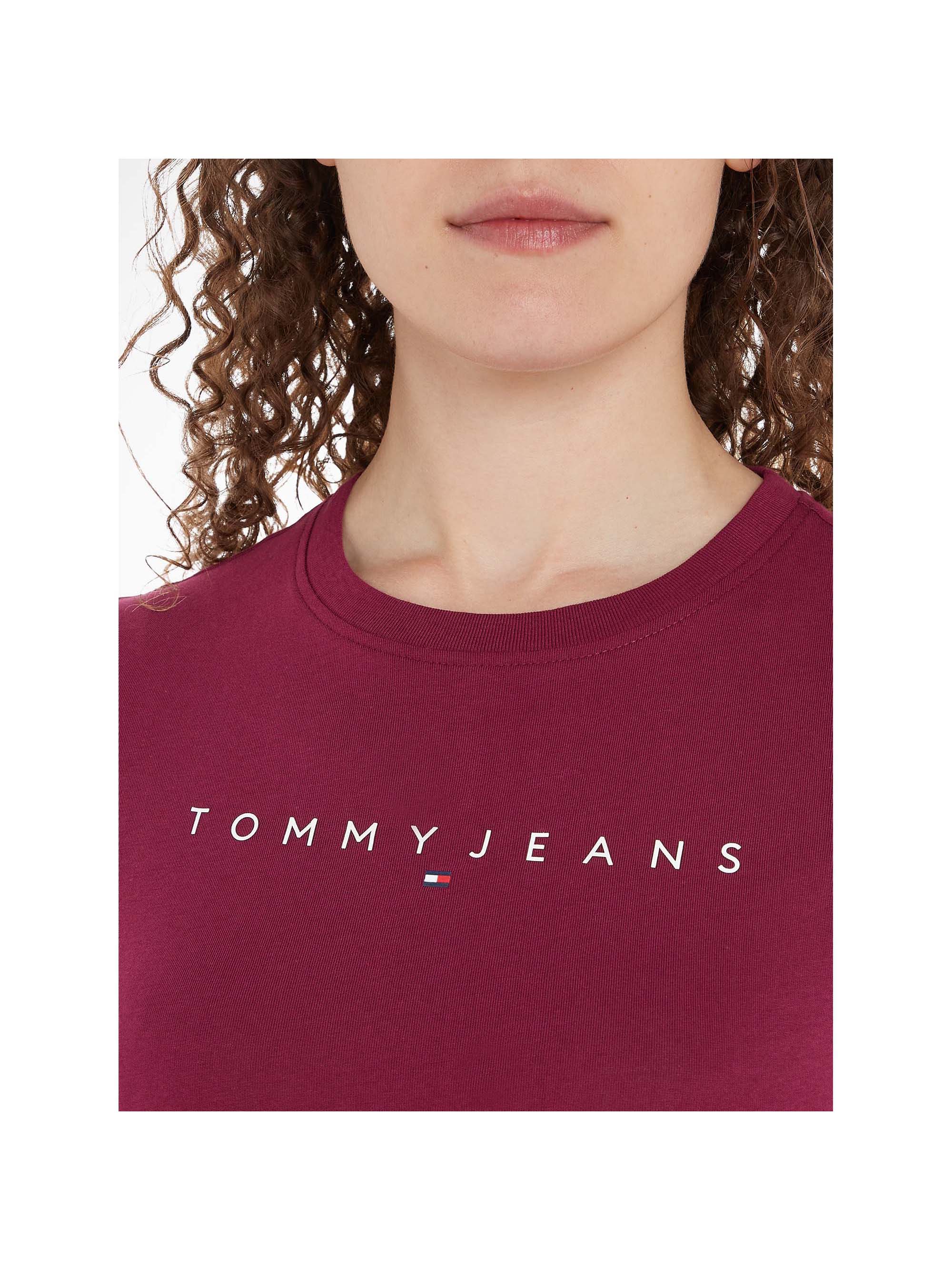 imagem de T-Shirt Tommy Jeans Tjw Slim Linear Tee3